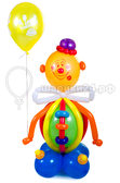 Клоун с желтым шариком