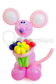 Розовая мышь