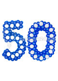 Число 50 (синее)