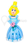 Принцесса в голубом платье (фигура)