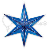 Фигура Звезда 6-ти конечная синяя
