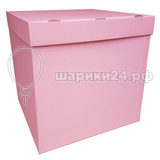 Коробка розовая